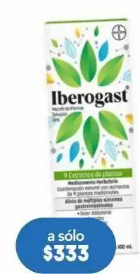 Farmacia San Pablo Iberogast frasco gotero 9 planta 100ml oferta