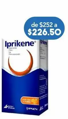 Iprikene polvo 3g 10 sobres.