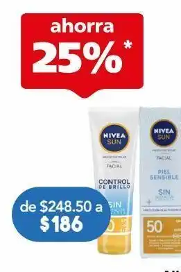 Nivea sun control brillo fps50 50ml
