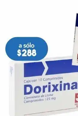 Farmacia San Pablo Dorixina 125mg 10 comprimidos oferta