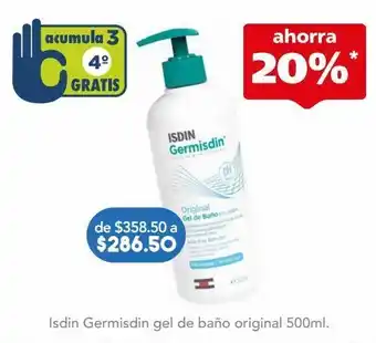 Farmacia San Pablo Isdin germisdin gel de baño original 500ml oferta