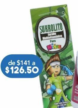 Farmacia San Pablo Sukrolito jarabe niños 240ml oferta