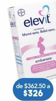 Farmacia San Pablo Elevit 3600ui 30 comprimidos. oferta