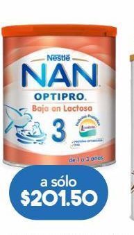 Farmacia San Pablo Nan baja en lactosa etapa 3 800g oferta