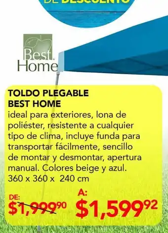 Woolworth Toldo plegable best home oferta