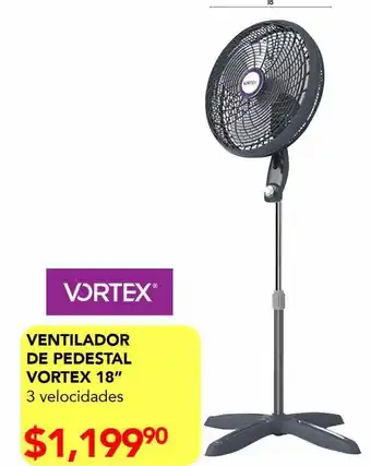 Woolworth Ventilador de pedestal vortex 18" oferta