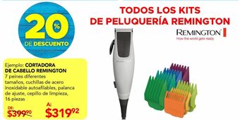 Woolworth Cortadora de cabello remington oferta