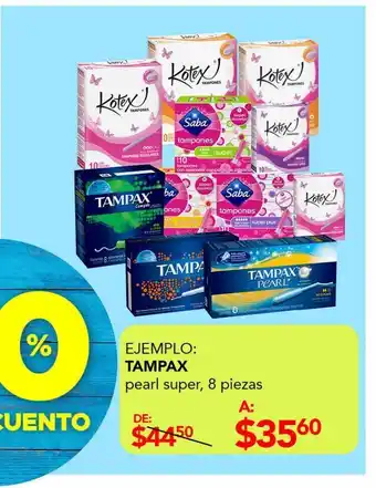 Tampones tampax