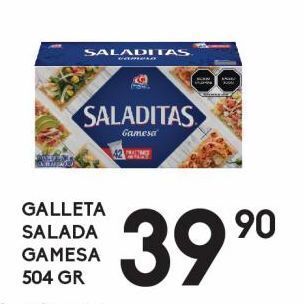 Alsuper Galleta salada gamesa 504g oferta