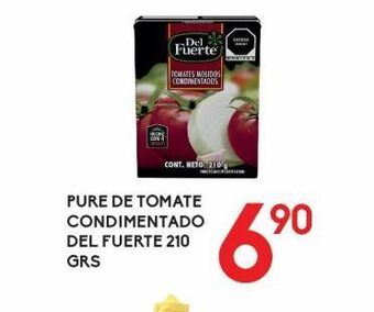 Alsuper Puré de tomate condimentado del fuerte 210g oferta
