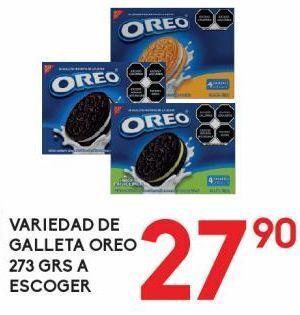 Alsuper Galletas oreo 273g a escoger oferta