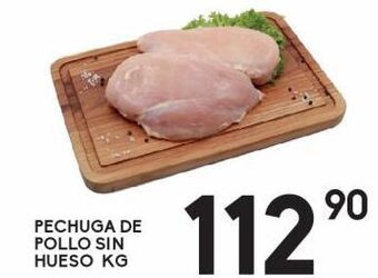 Alsuper Pechuga de pollo sin hueso kg oferta