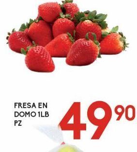 Alsuper Fresa en domo 1lb pz oferta