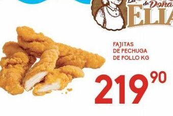 Alsuper Fajitas de pechuga de pollo kg oferta