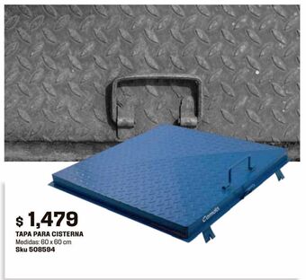 Sodimac Homecenter Tapa para cisterna de lamina antiderrapante oferta