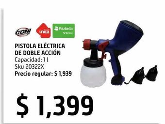 Sodimac Homecenter Pistola eléctrica doble acción m. 3705 oferta