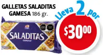 Galletas Saladitas Gamesa 186gr