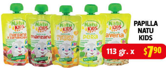 Farmacias Guadalajara Papilla Natu Kids 113gr oferta