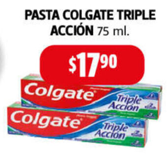 Farmacias Guadalajara Pasta Colgate Triple Acción 75ml oferta
