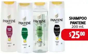 Farmacias Guadalajara Shampoo Pantene 200ml oferta