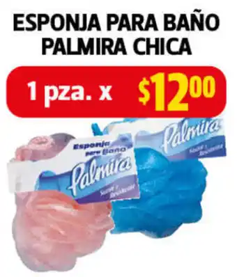 Farmacias Guadalajara Esponja para Baño Palmira Chica 1pza oferta