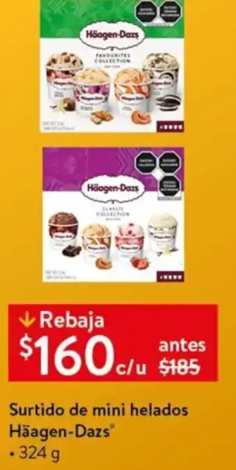 Surtido de Mini Helados Häagen-Dazs 324g