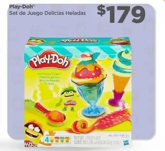 Bodega Aurrerá Play-doh set de juego delicias heladas oferta