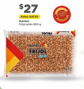 Bodega Aurrerá Aurrera frijol pinto 900 g oferta