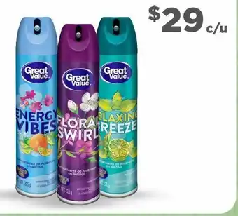 Bodega Aurrerá Aromatizante en aerosol great value 225g oferta