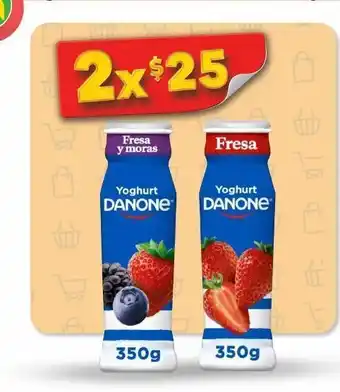 Yogurt danone 350g x 2unidades