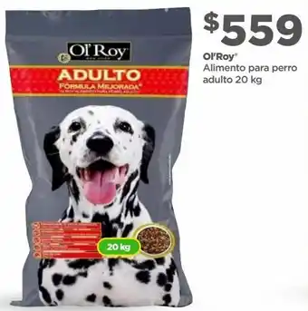 Ol'roy alimento para perro adulto 20 kg