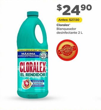 Cloralex blanqueador desinfectante 2 l