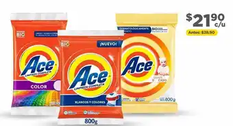 Bodega Aurrerá Detergente ace 800g oferta
