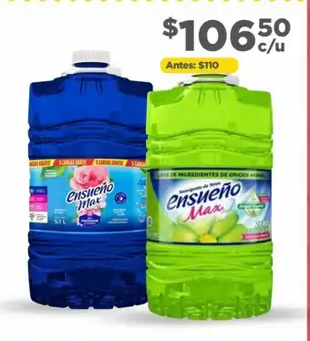 Bodega Aurrerá Limpiador ensueño max 5,1l oferta