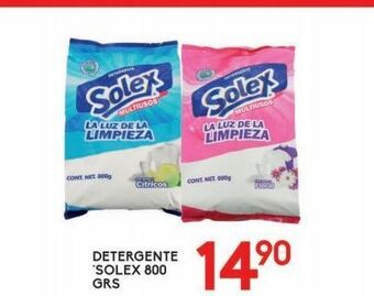 Alsuper Detergente solex 800 grs oferta