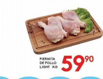 Alsuper Piernita de pollo light kg oferta