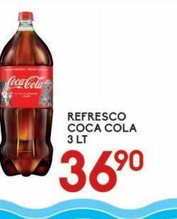 Alsuper Refresco coca cola 3 lt oferta