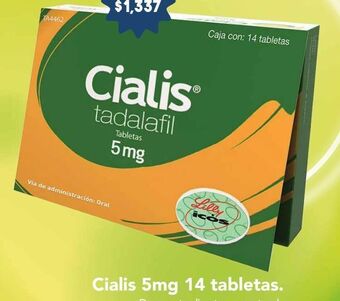 Farmacia San Pablo Cialis tab 5mg caj c/14 oferta