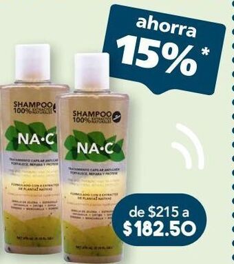 Farmacia San Pablo Na c shampoo anticaida btl c/440ml oferta