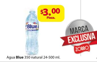 Agua Blue 350 Natural 24-500ml