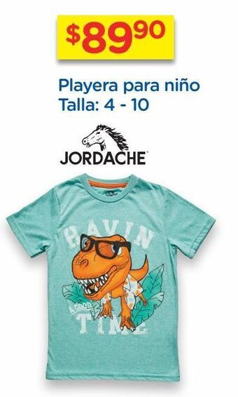 Chedraui Playera para niño talla: 4 - 10 oferta