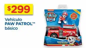 Vehículos paw patrol