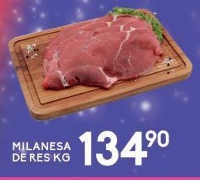 Alsuper Milanesa de res kg oferta