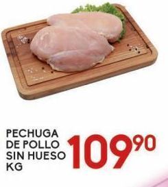 Alsuper Pechuga de pollo sin hueso kg oferta