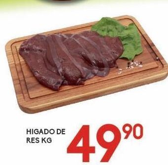 Alsuper Hígado de res kg oferta