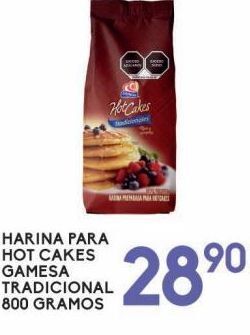 Alsuper Harina para hot cakes gamesa 800g oferta