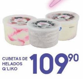 Alsuper Cubeta de helados q´liko oferta