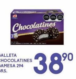 Alsuper Galleta chocolatines gamesa 294g oferta