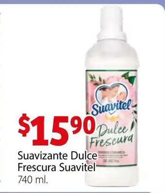 Soriana Híper Suavizante Dulce Frescura Suavitel 740 ml oferta