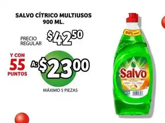 Soriana Híper Salvo Citrico Multiusos 900 ml oferta